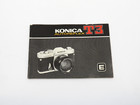 (S) Sh48 Vintage Konica Autoreflex T3 Instruction Manual