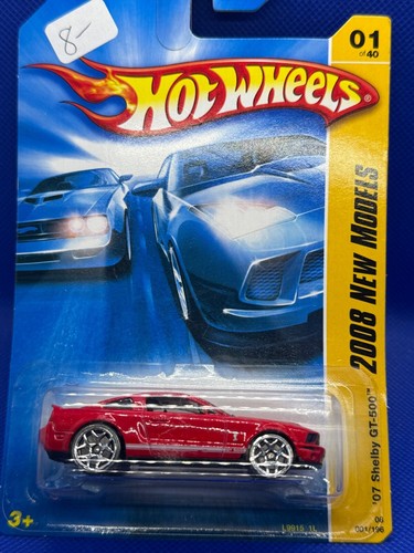 Hot Wheels 2008 New Models ’07 Shelby GT-500 Red