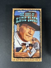 The Sons of Katie Elder 1965 (VHS, 1993) John Wayne Cowboy Western