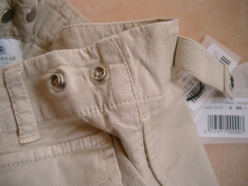 (C746) C.P. ligero Pantalones Company Boys Bermudas logotipo bordado ajustable talla 134 - Imagen 3 de 3