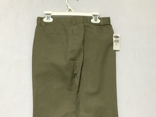 Old Navy Brand Jeans Girls Sz 12 Reg Hipster Bootcut Olive Green Stretch - Picture 10 of 14