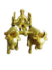 Brass Antique Style Bullock cart Decorative Showpiece