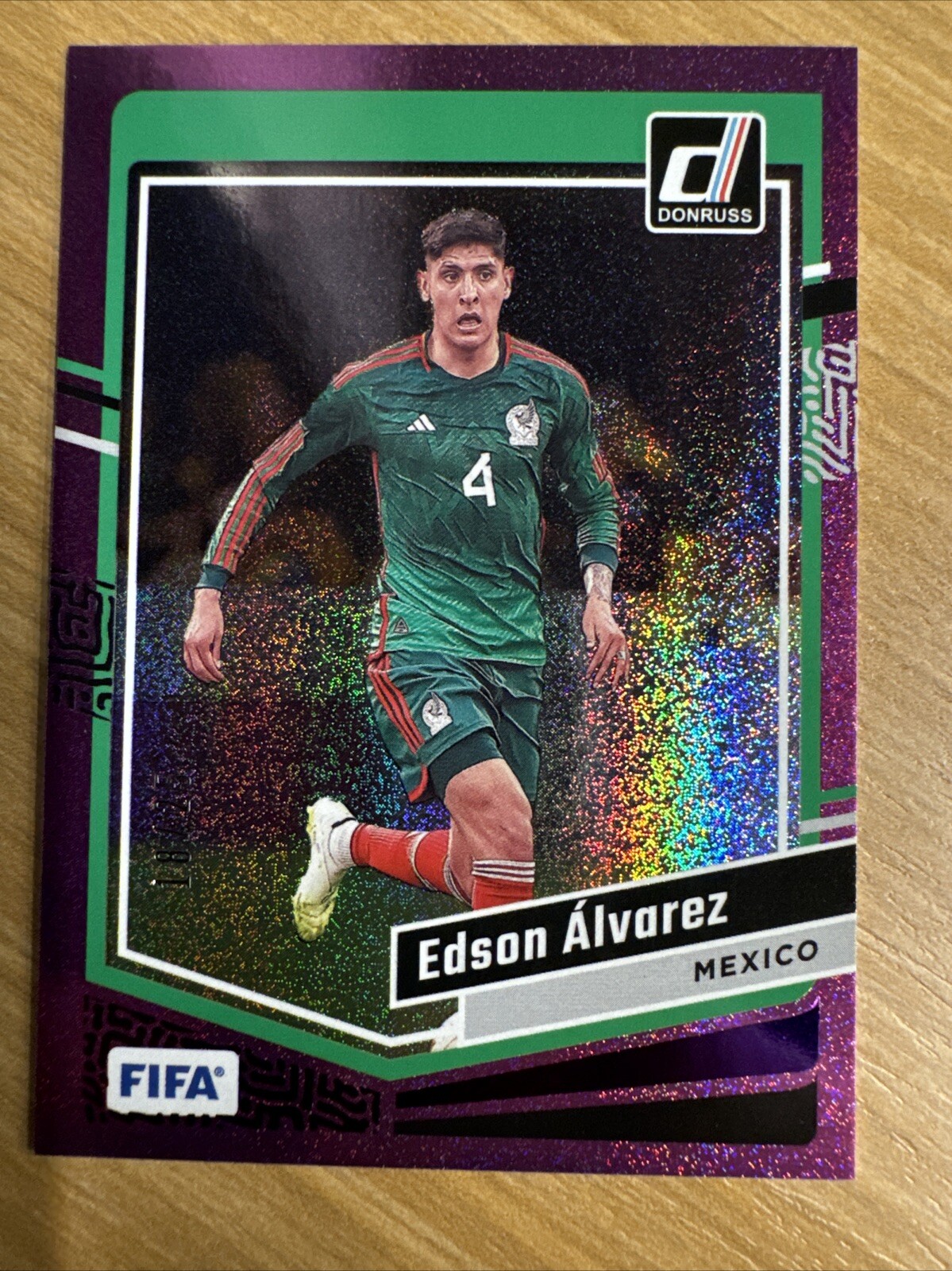 EDSON ALVAREZ 2023-24 PANINI DONRUSS SOCCER FIFA PURPLE MEXICO #/25🔥🔥