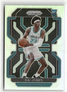 2021-22 Panini Prizm #323 Kai Jones Silver HORNETS ☘️231