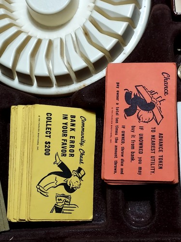 VINTAGE Monopoly Board Game 1974 Faux Leather Case Special Edition Storage - Picture 15 of 20