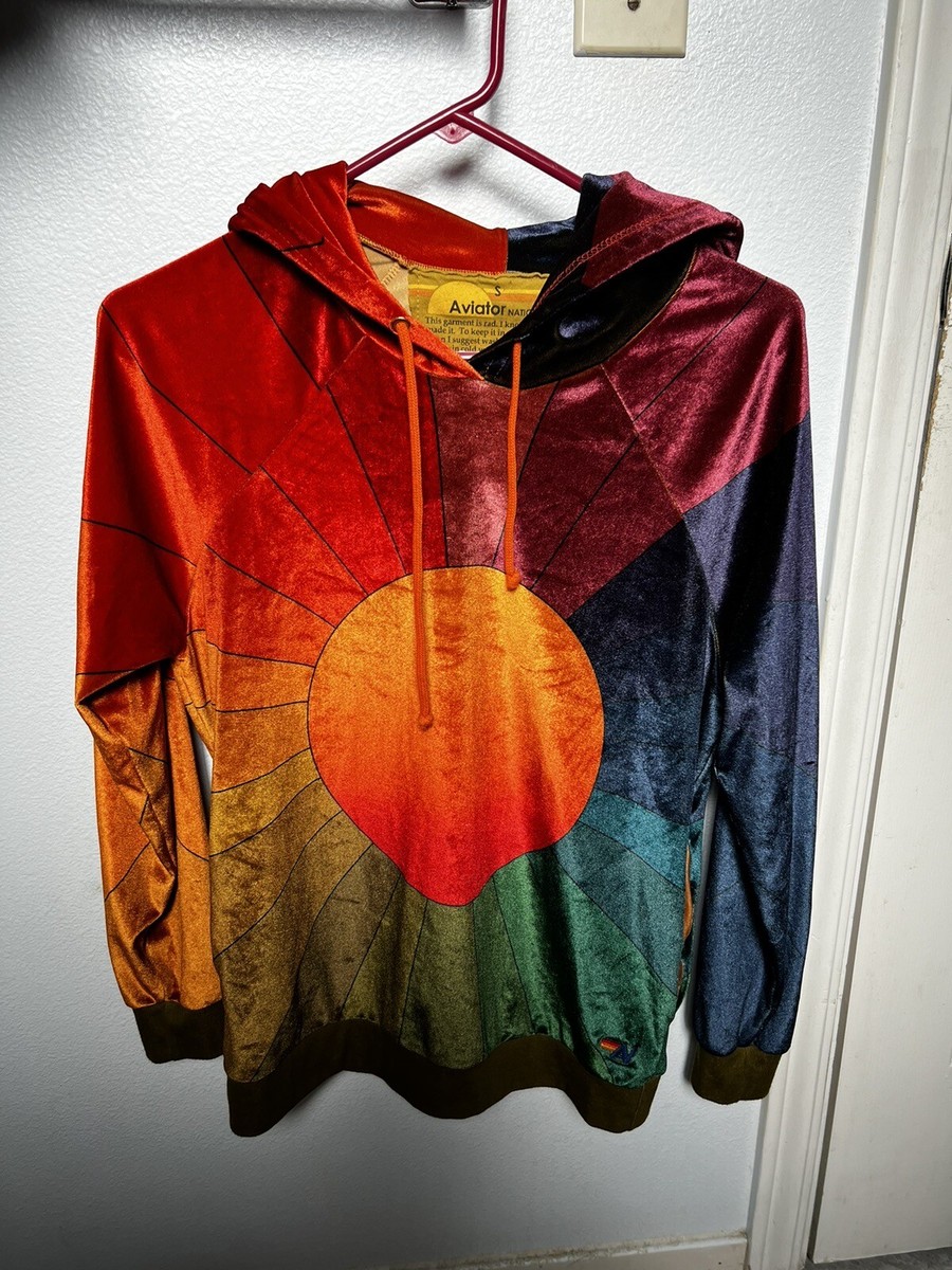 Aviator nation velvet hoodie new arrivals