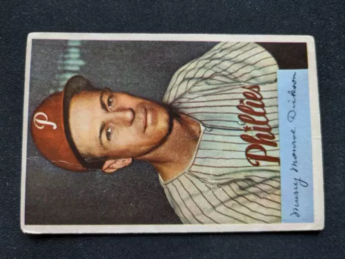 1954 Bowman Baseball Card # 111 Murry Dickson - Philadelphia Phillies (VG)