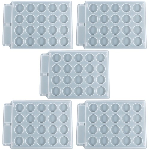 5 PCS Vinyl Roll Storage Organizer Epoxy Easel Stand Display Rack Molds