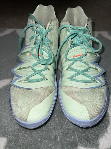 SpongeBob SquarePants Squidward Nike Kyrie 5 Sneakers Shoes Mens Size 9.5 - Picture 3 of 8