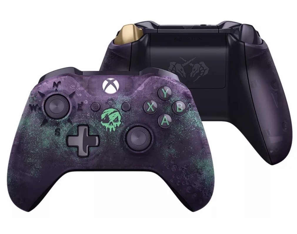 Sea of Thieves Xbox One Wireless Controller Plus Ferryman DLC
