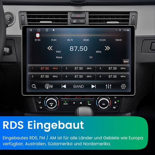 Carplay Für BMW E90 13.1"Android 13 Autoradio GPS Navi WIFI 4G BT SWC DAB+ 4+64G - Bild 8 von 13