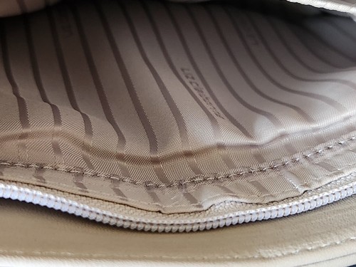 Liz Claiborne Leather Co. Crossbody Tan Purse - Picture 6 of 8