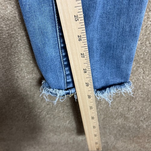 American Eagle Slim Jeans Mens Size 33 x 32 Blue Extreme Flex Distressed Denim - Picture 6 of 12