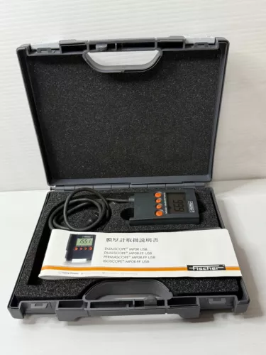 FISCHER DUALSCOPE MPOR Dual Scope Film Thickness Gauge  MP0R-FP-BT