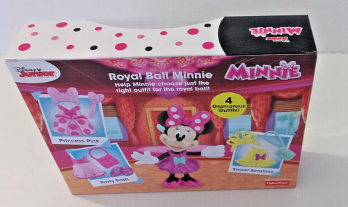 Royal Ball Playset Disney Minnie Mouse Princess W 12 Fashion Pieces New In Box - Picture 2 of 6