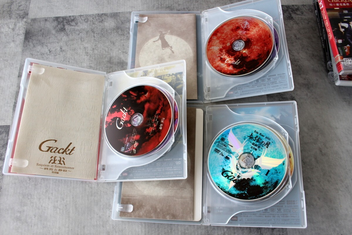 GACKTのDVDセット Gackt PLATINUM BOX DVD セット I - メルカリ