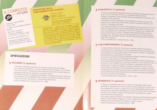 PRL) 1984 ALGEBRA 1 2 3 COMMODORE 64 IL COMPUTER INSEGNA RETROCOMPUTER VINTAGE - Zdjęcie 7 z 12
