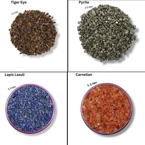 AAA+ Premium Crushed Gemstone Powder 3-5 MM Crushed For Stone Healing Powder - Picture 4 of 57