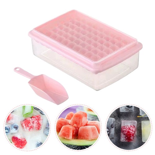 Ice Cube Tray, 77-Panel Food-Grade Ice Cube Mold, With Storage Box - Afbeelding 6 van 13
