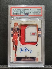2019 National Treasures Rookie Patch Auto #147 Terence Davis SS RC /30 PSA 10