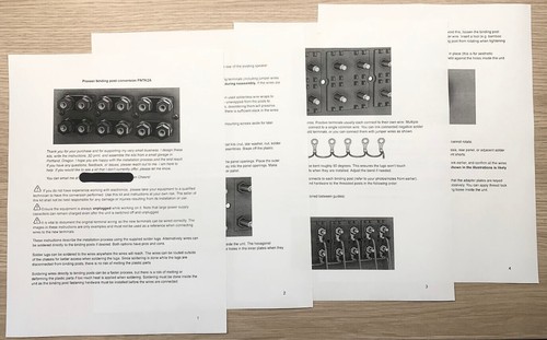 Pioneer SX-616 Lautsprecher Terminal Upgrade Kit - Bild 6 von 19