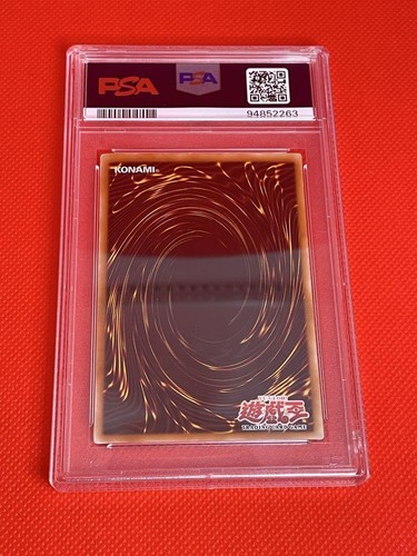 PSA4 Yu-Gi-Oh! Card Blue-Eyes White Dragon SDK-001 Ultra Rare 1st Asian English - Picture 2 of 2