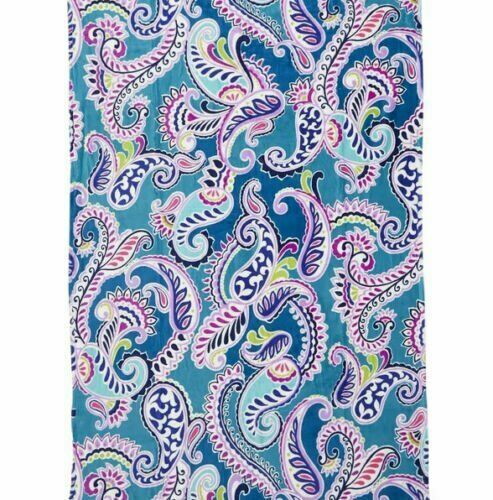 Vera Bradley Waikiki Paisley Throw Blanket - Picture 2 of 2
