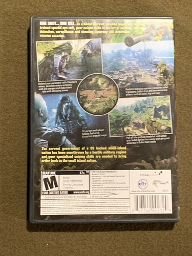 Videojuego Sniper Ghost Warrior PC DVD clasificación M ciudad interactivo - Imagen 2 de 3