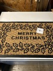 Merry Christmas Door Mat 18x30 New W/Tags Hobby Lobby
