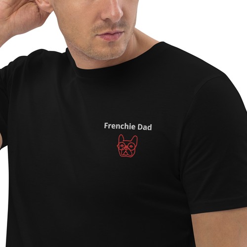 Frenchie Dad (French bulldog) organic t-shirt - Picture 8 of 43