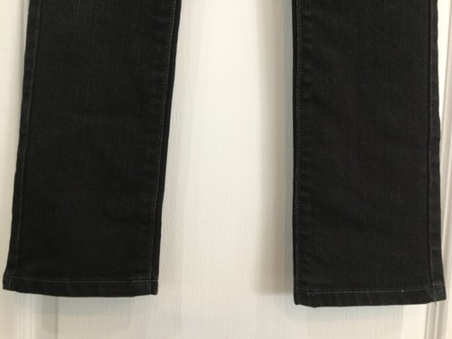 Old Navy Boys Jeans Size 10 Regular Skinny Black Button Adjust Waist 166 - Picture 3 of 9