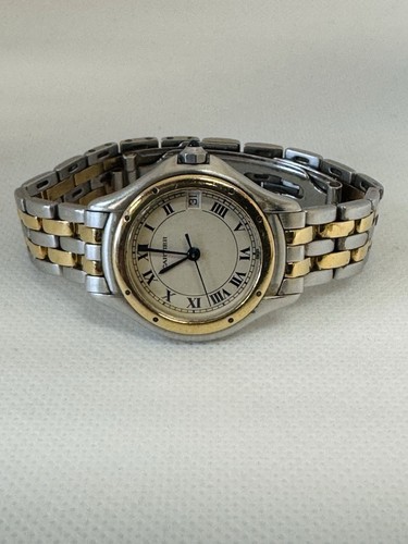 Cartier Panthere Cougar 26mm Ivory Two-Tone 18K Gold Quartz Watch - Picture 1 of 5