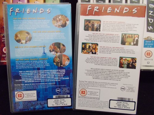 FRIENDS, div. Staffeln auf 24 VHS, Englisch. #V-1068 - Imagen 6 de 7