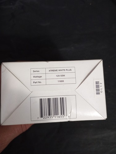 Bombillas de repuesto Piaa 11655 H1 Xtreme blancas Plus NUEVAS - Imagen 3 de 3