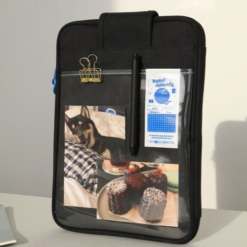 Lightweight Laptop Sleeve Pouch Soft Laptop Bag Organizer for Ipad Pro Student - Bild 20 von 22