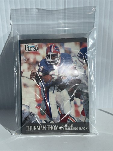 Thurman Thomas Buffalo Bills Football Trading Cards  Lot Of 8 1991 & 1994 - Picture 17 of 17