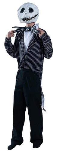 Jack Skellington Adult Halloween Costume, XL - Picture 5 of 12