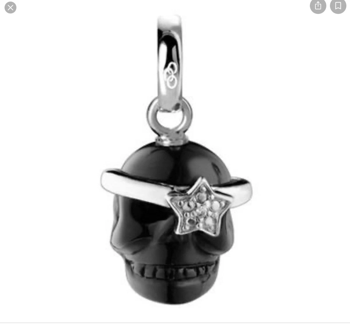 Links of london skull charm clearance