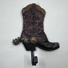 COWBOY BOOT HOOK "HOME SWEET HOME"