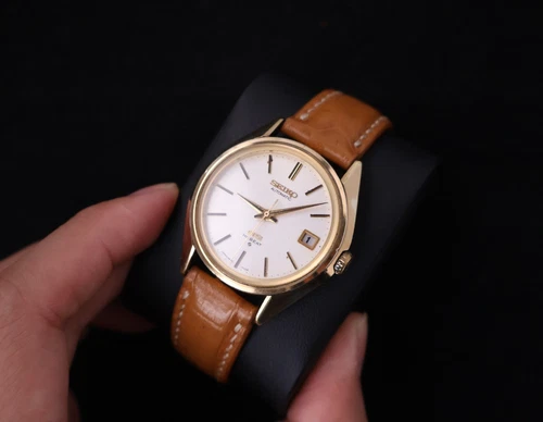 (SERVICED) Rare Vintage 1974 SEIKO KING KS Hi-Beat SGP 5625-7113