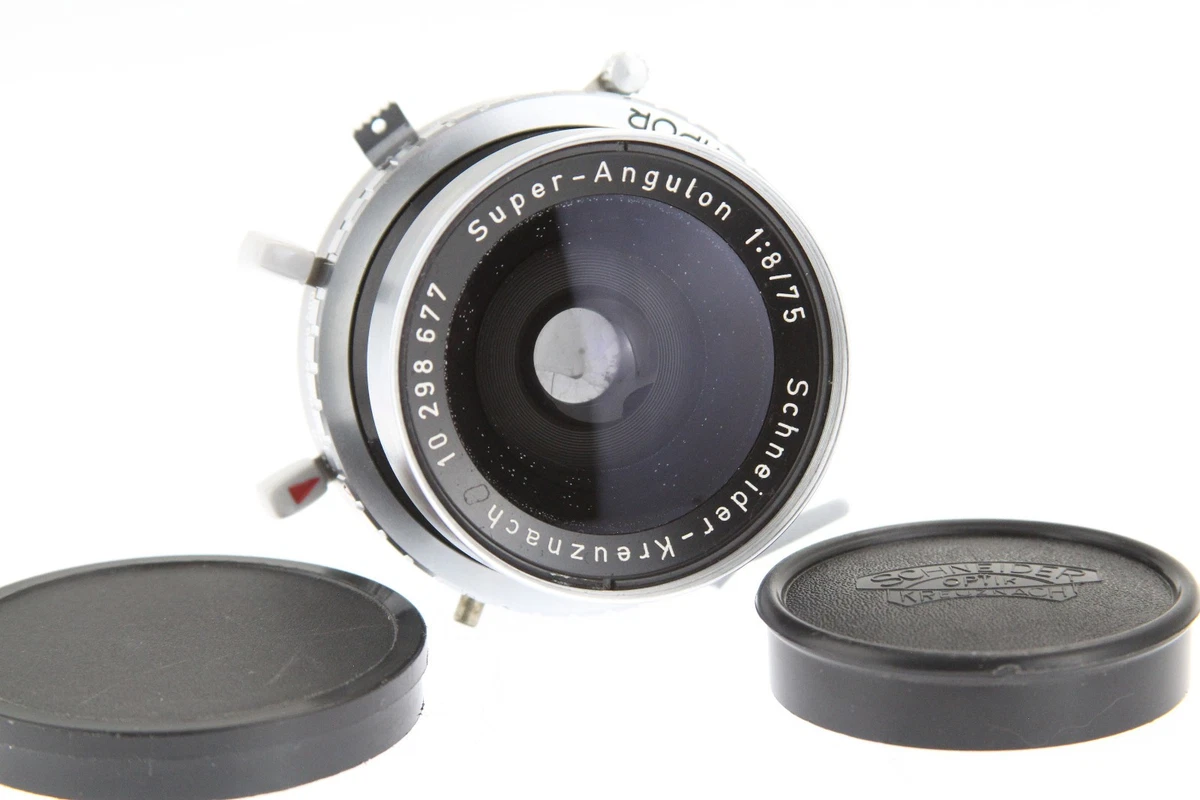 Schneider Super-Angulon 75mm Focal Camera Lenses for sale | eBay