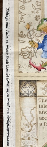 J Wicker-Frisch Wilmington Drucke "Tidings & Tales" Stoff für weiche Skulpturen Buch - Bild 4 von 21