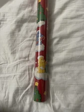 New Vintage Care Bears Christmas Wrapping Paper  2003 60Sq Ft