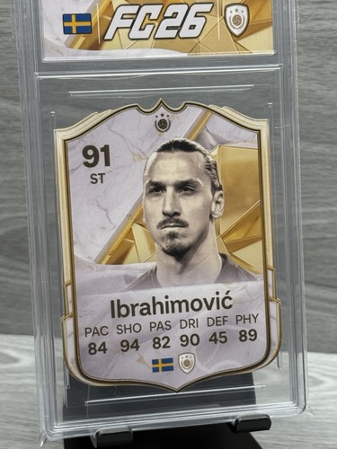 Zlatan Ibrahimovic EA Sports FC 26 FIFA Tarjeta Coleccionable Losa - TARJETA DE ICONO - Pantalla - Imagen 3 de 3
