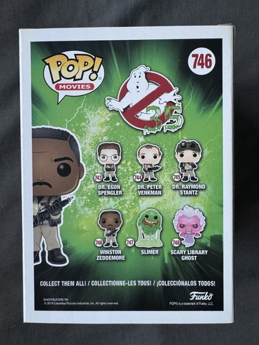 Figura Funko Pop Winston Zeddemore, Cazafantasmas 746 - Imagen 3 de 6