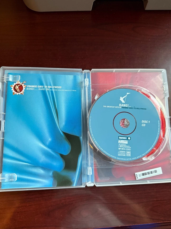 Frankie Goes to Hollywood Bang! Hard On Greatest Hits DVD & CD Set *RARE* Foto 3 de 4