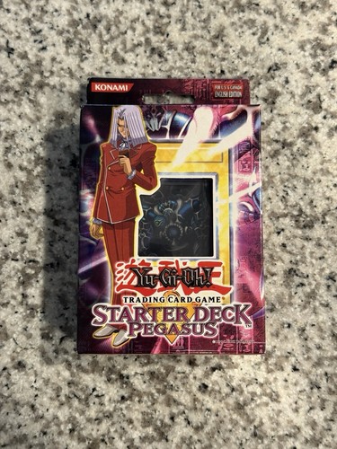 Factory Sealed Yu-Gi-Oh! Starter Deck Pegasus SDP Unlimited Vintage!