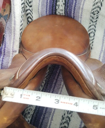 Passier & Sohn 17" PS Baum All Sport Leather English Riding Saddle & Stirrups - Picture 18 of 24