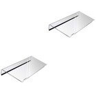  2 PCS Keyboard Tilt Riser Ergonomic Support Holder for Desk Holders