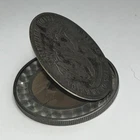 1878 S Trade Dollar “Opium” Locket Silver Hinged Locket
